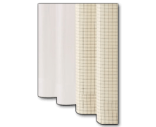 遮光カーテン＆レース