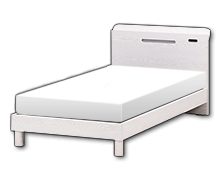 ベッド(ホワイト)